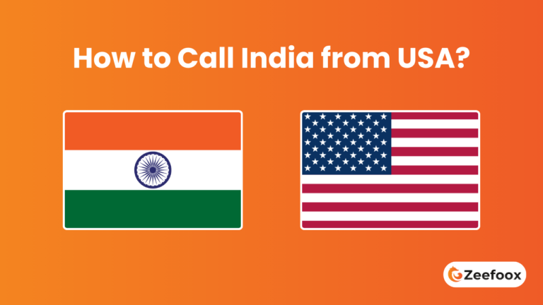 How to Call India from USA